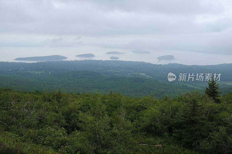 凯迪拉克山-阿卡迪亚国家公园-缅因州