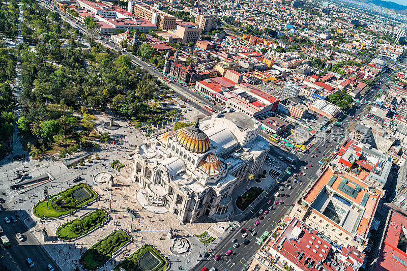 墨西哥城的城市景观