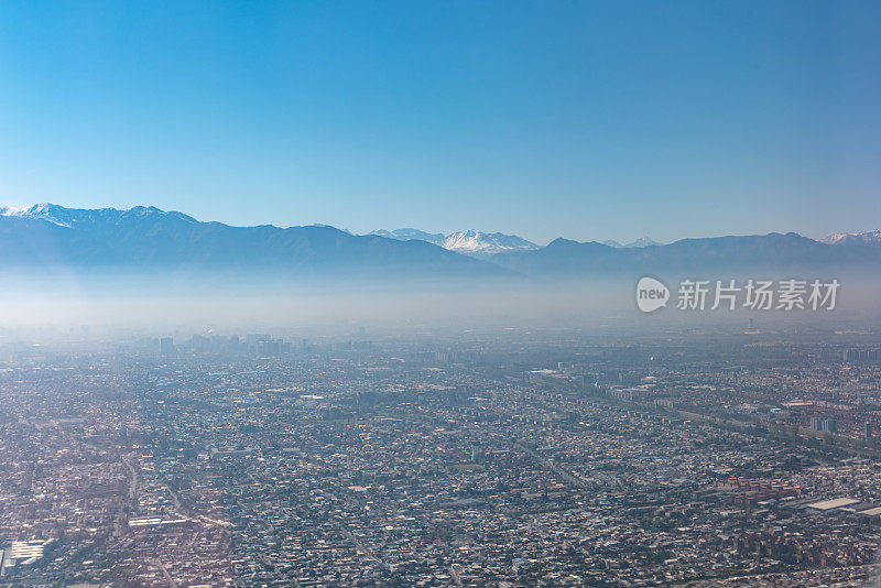 圣地亚哥鸟瞰图