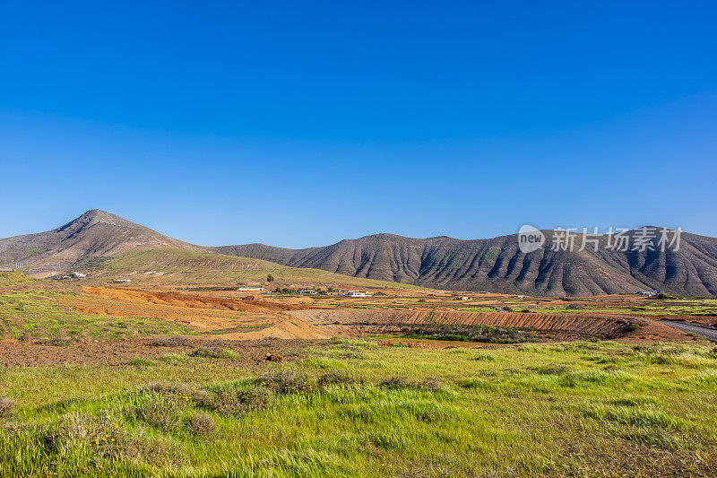 富埃特文图拉，加那利群岛――北部的风景