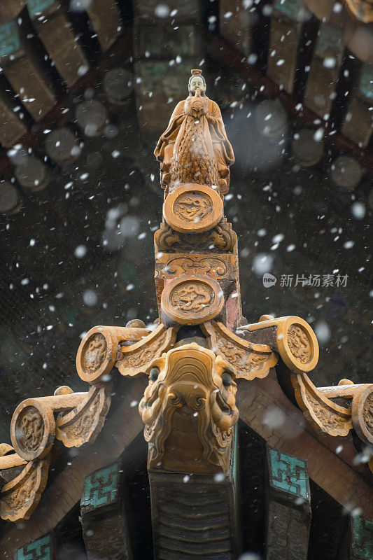 中国北京的紫禁城