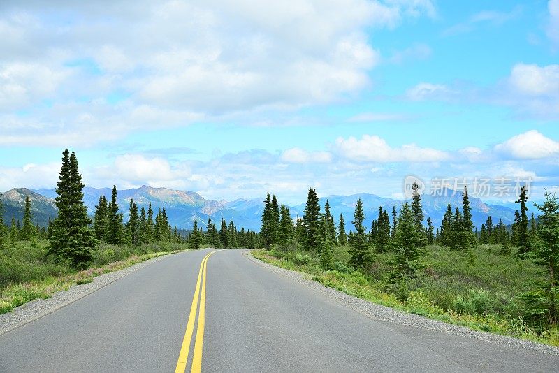 阿拉斯加3号公路风景