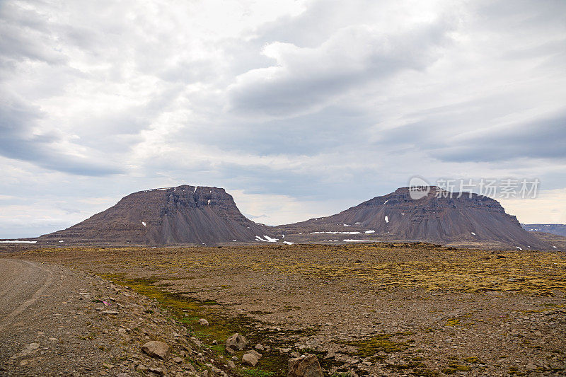 火山地区的土路