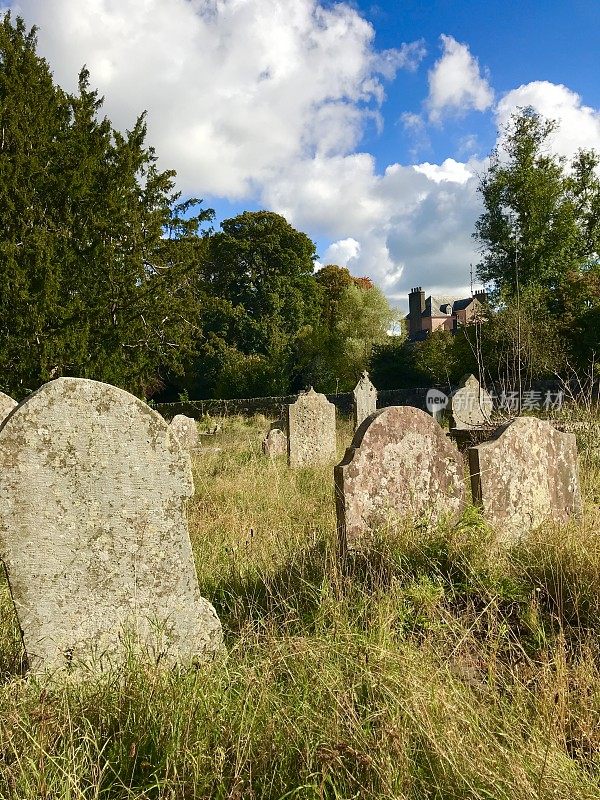 英国的老墓地