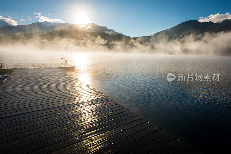 加拿大惠斯勒的夏日美景