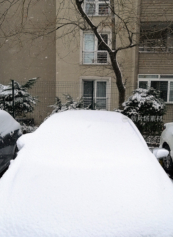 雪灾后洗车