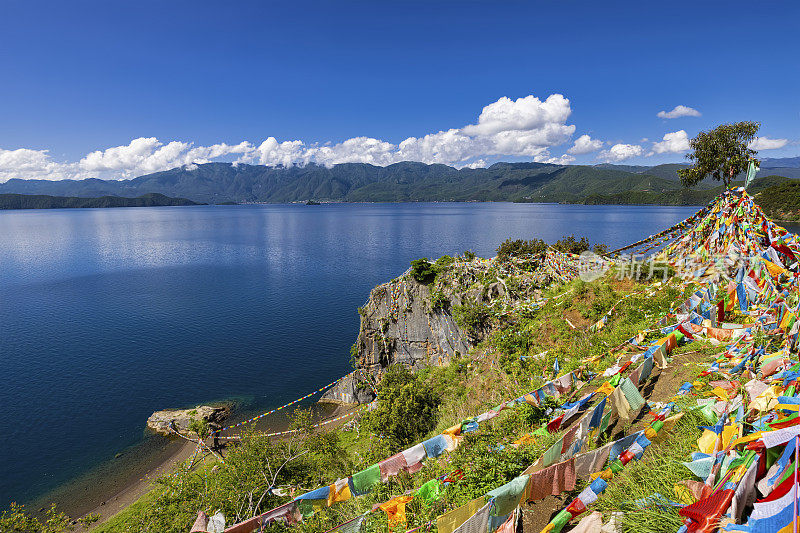 卢古湖全景