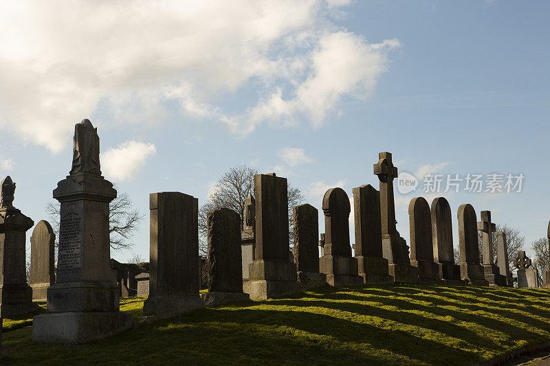 英国英格兰苏格兰斯特林的老城公墓