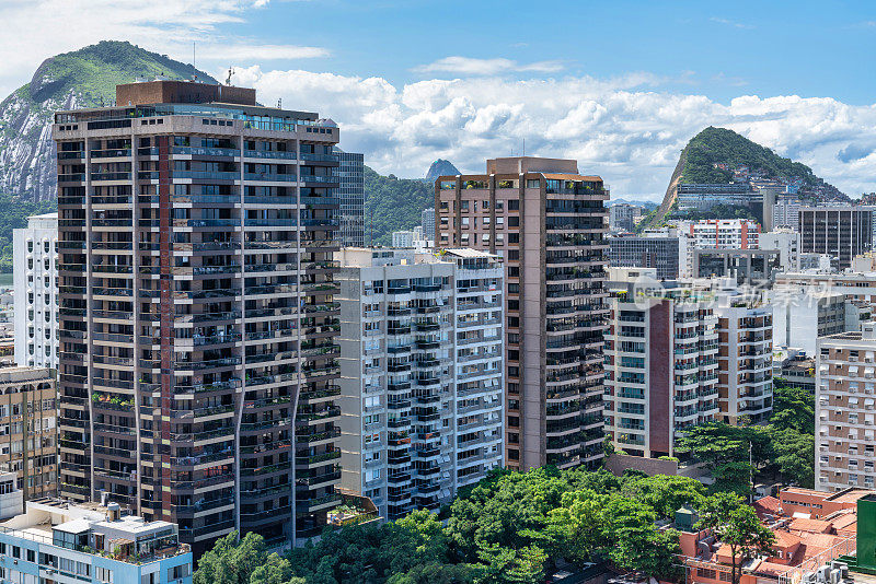 奇妙的里约热内卢里约热内卢天际线:一个充满活力的城市景观