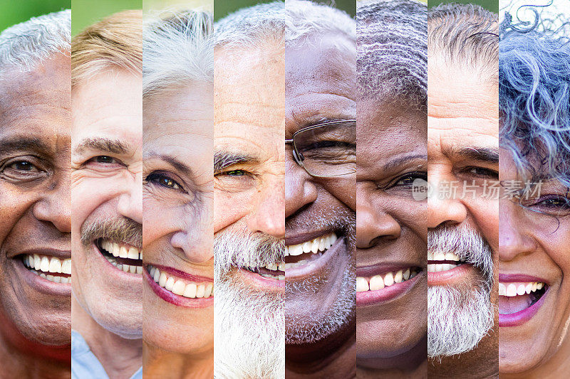 多样化的美国老年人