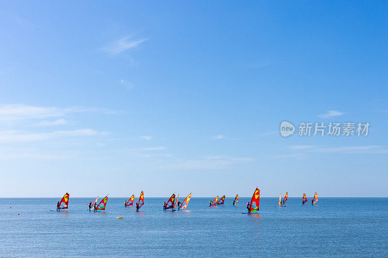 水上运动中心，冲浪学校，北代伊奇，东弗里斯兰，德国