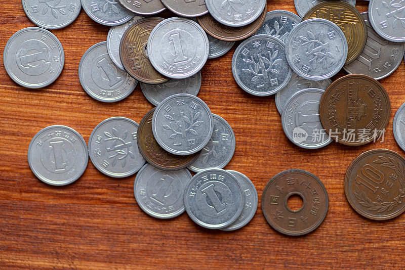 日本的各种硬币