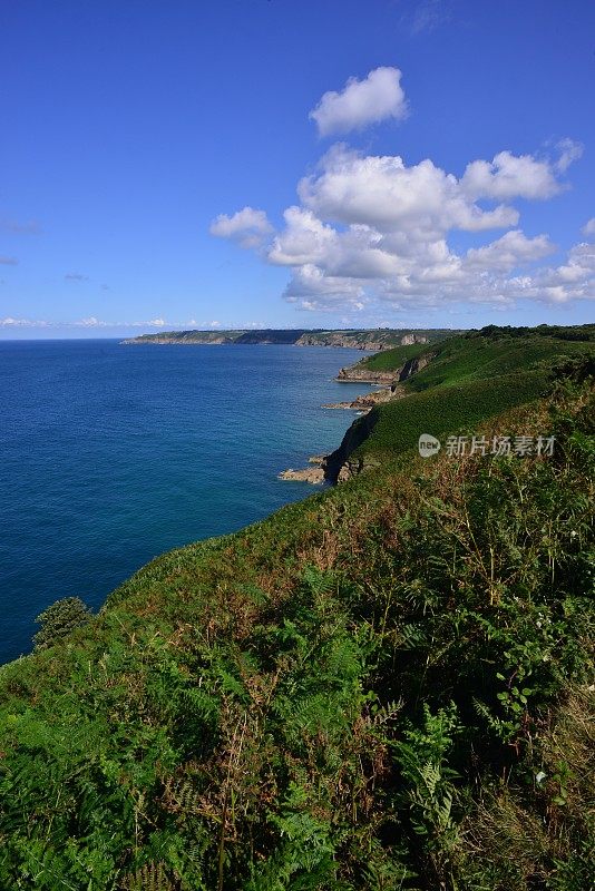 英国泽西岛西北海岸