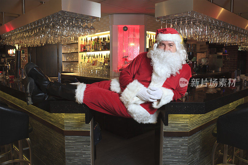 圣诞老人酒吧酒吧-放松的位置