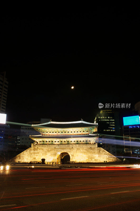 首尔南大门-满月之夜