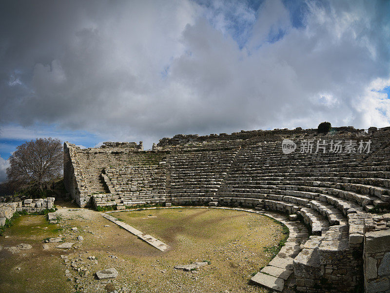 塞格斯塔:古希腊剧院遗址(西西里-意大利)