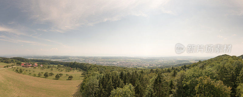 从马克多夫附近的gehrenbergturm观看