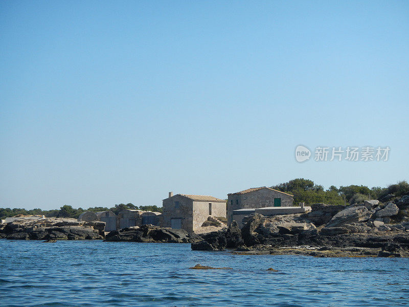 美丽的巴利阿里群岛海岸，马略卡岛