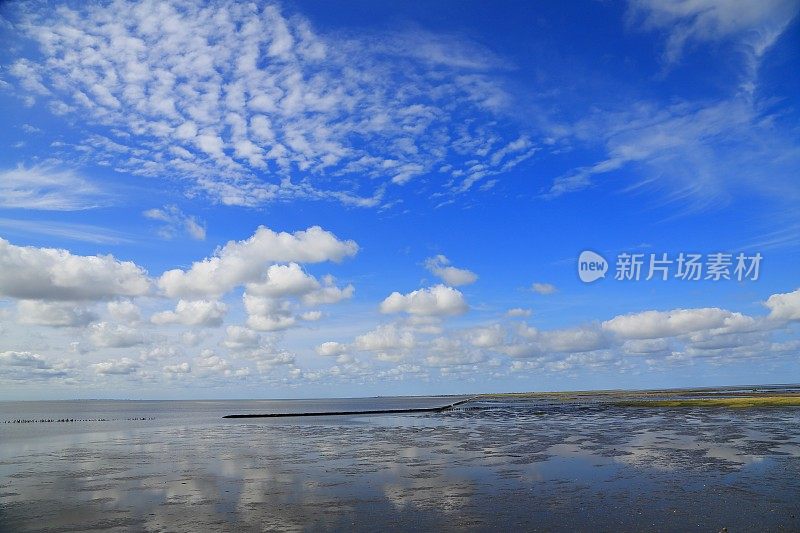 曼多岛的瓦登海