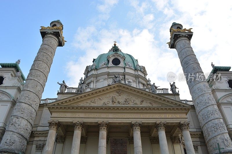 圣查尔斯教堂，维也纳，奥地利