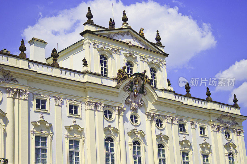 捷克共和国，布拉格城堡，大主教宫