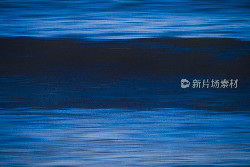 抽象的海和波浪。