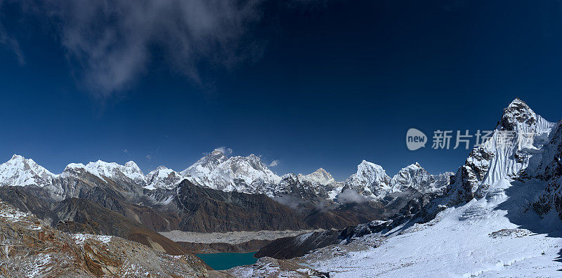 世界之巅-珠穆朗玛峰全景图99MPix