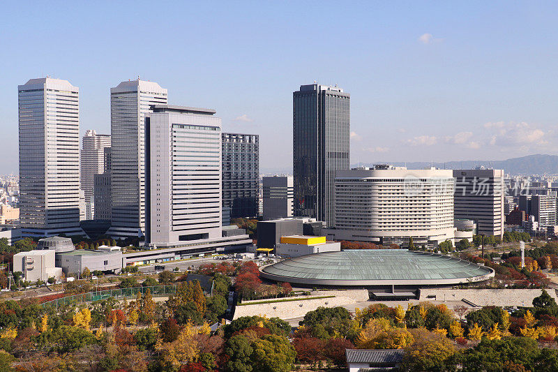 大阪市容秋色横贯