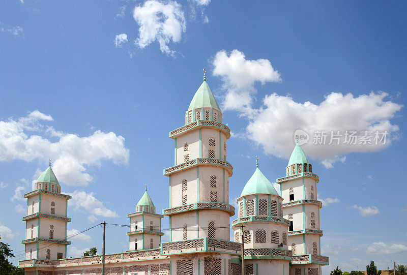 瓦加杜古;布基纳法索:白色清真寺