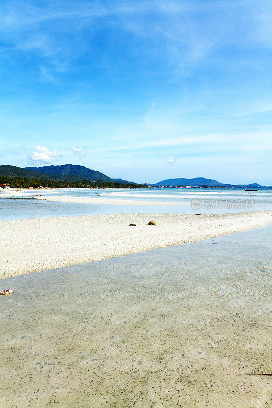 苏梅岛西岸沙洲