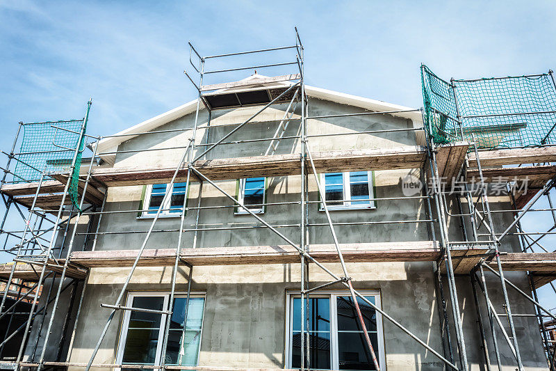 独立房屋建筑工地