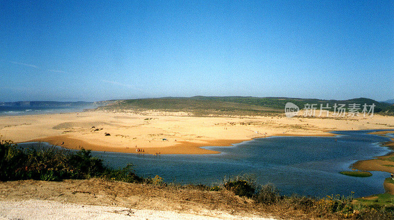 Bordeira海滩，Carrapateira，葡萄牙