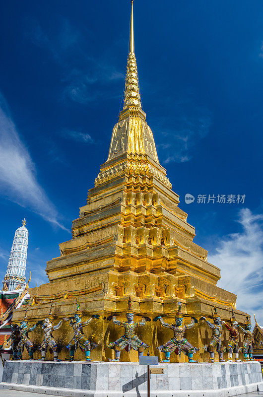 泰国曼谷，金殿佛寺