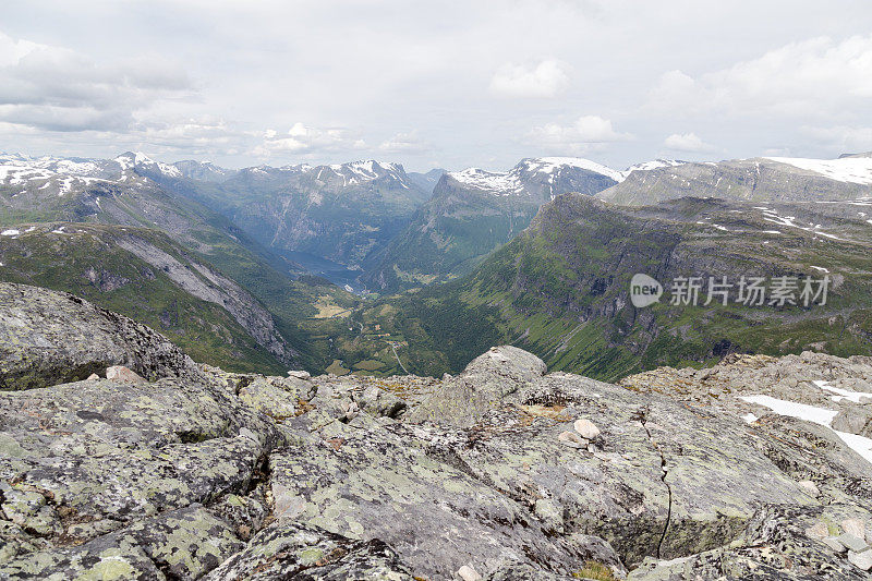 Geirangerfjord,挪威。