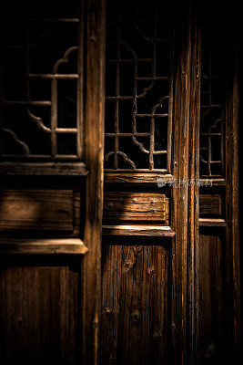 乌镇的传统木窗