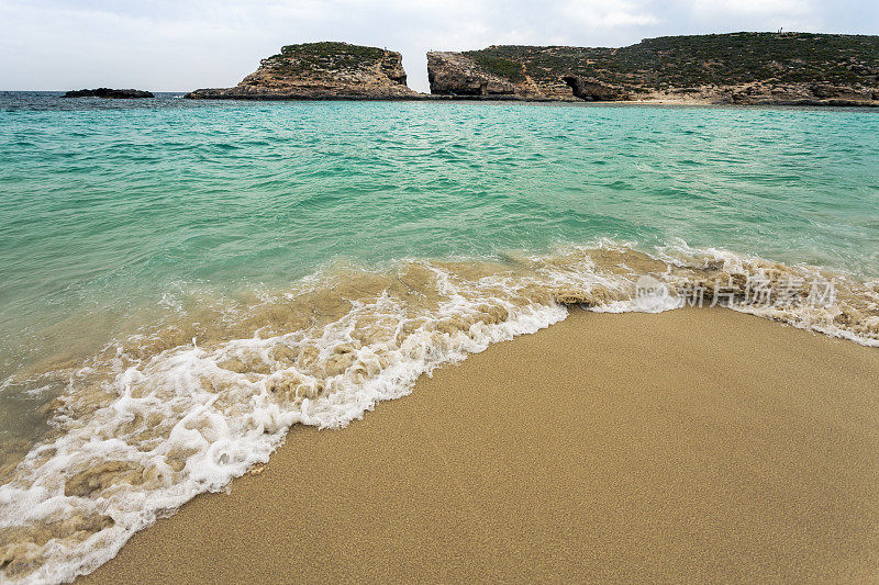 蓝色泻湖，Comino，马耳他