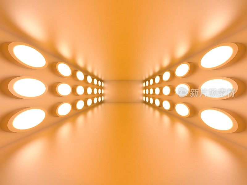 白色空旷明亮的房间