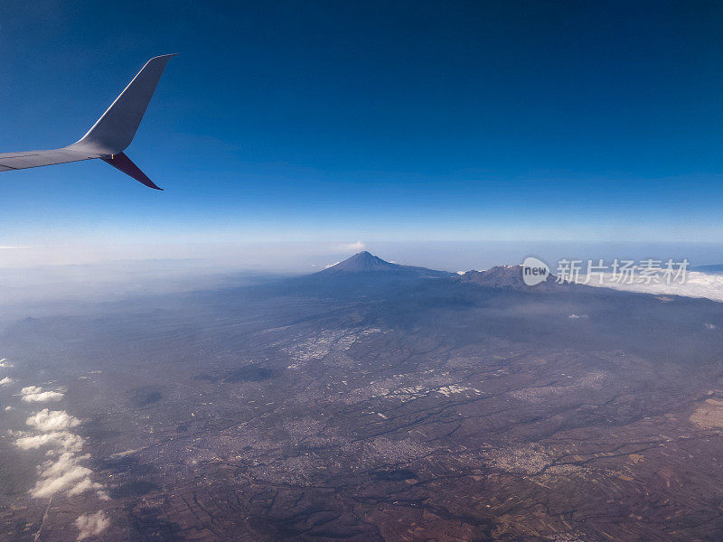 波波卡特佩特火山和伊兹塔奇瓦托火山，墨西哥