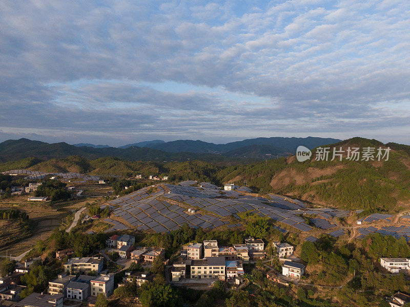 偏远地区的太阳能发电