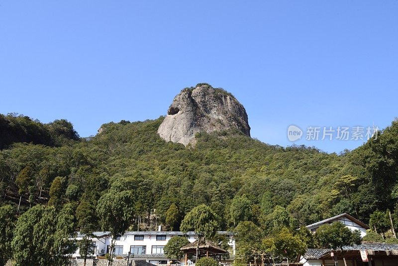 雁荡山，中国浙江省——孤峰