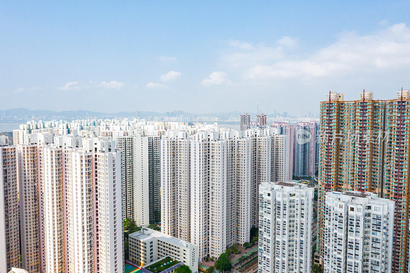 香港城的一幢公寓大楼