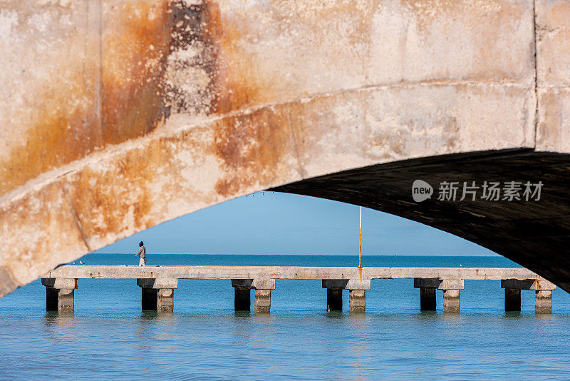 世界上最长的码头，位于尤卡坦半岛的普罗格雷索