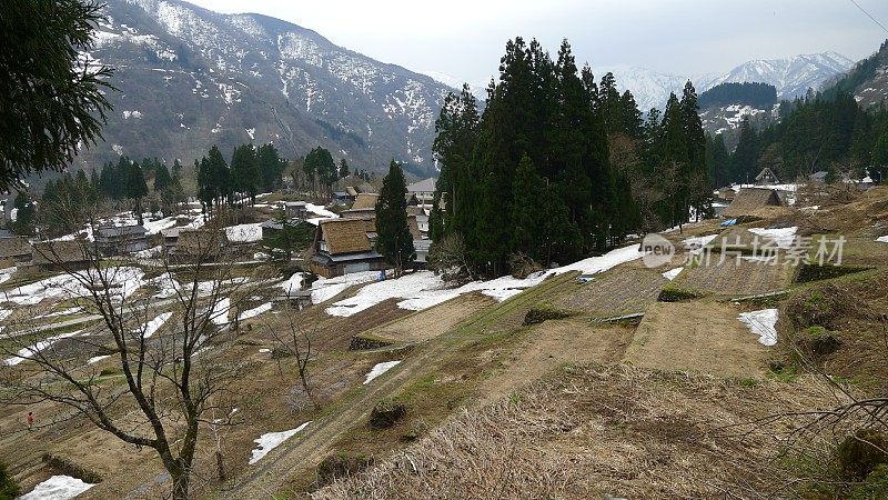 日本富山的五山(Ainokura)