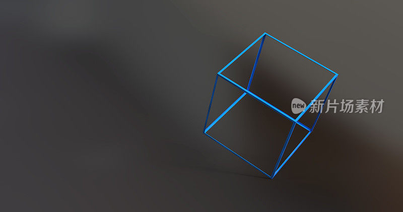 抽象三维渲染基元几何形状