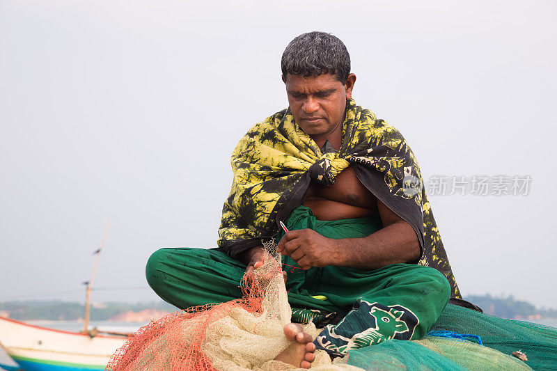 斯里兰卡渔民