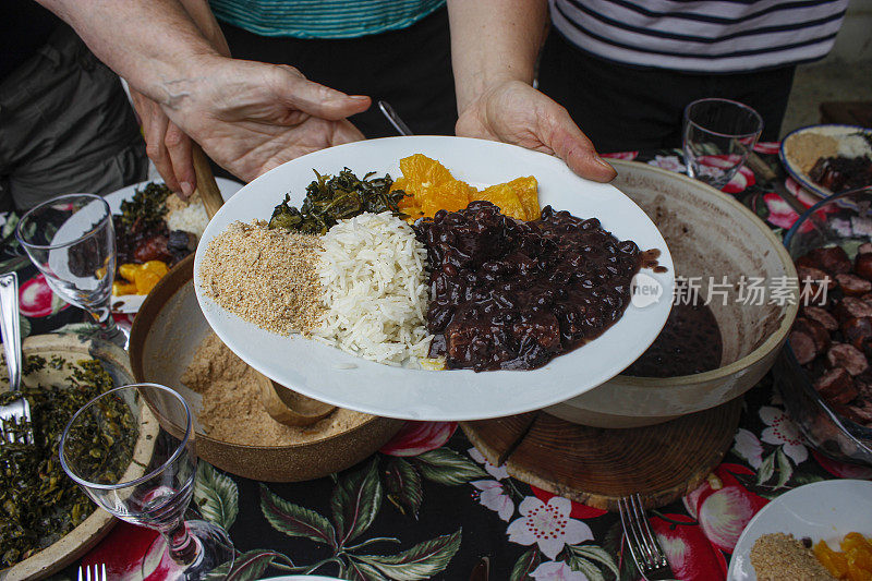 巴西传统菜Feijoada