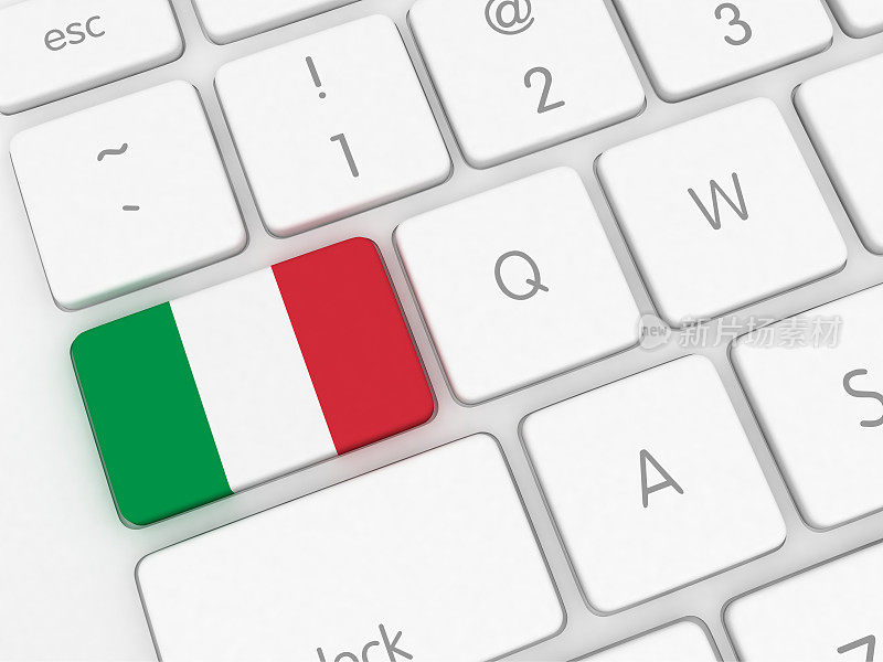 意大利国旗键盘