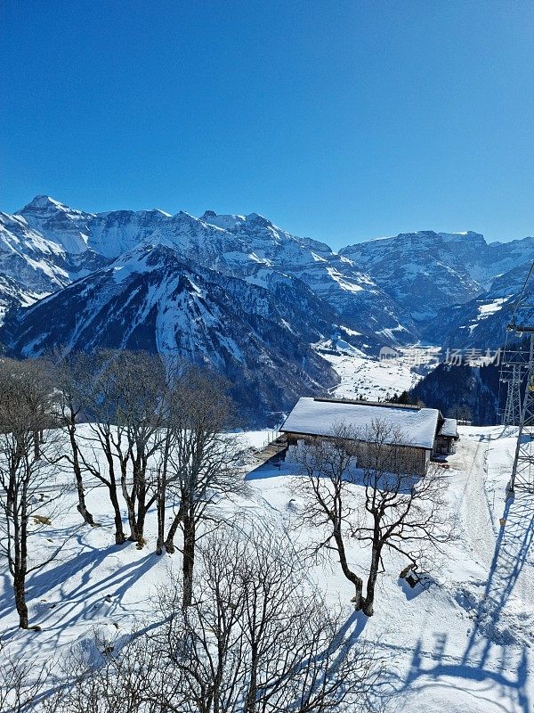 滑雪胜地布劳恩瓦尔德