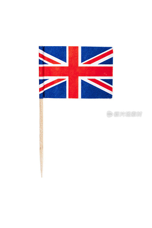 英国报纸的旗帜