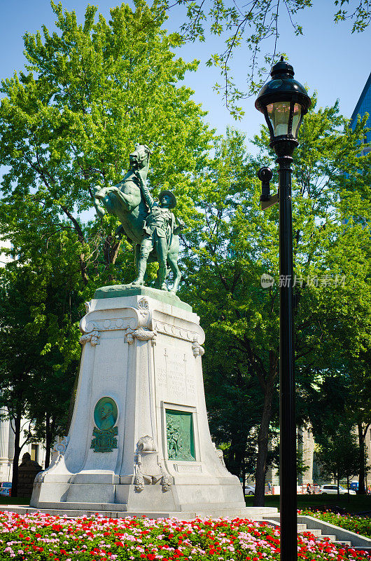 魁北克蒙特利尔的布尔战争纪念碑